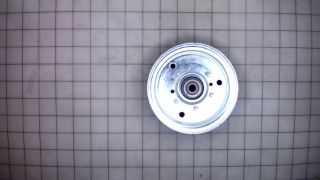 Picture of PULLEY, IDLER, 4" OD X .38"ID. FLGS, ZP